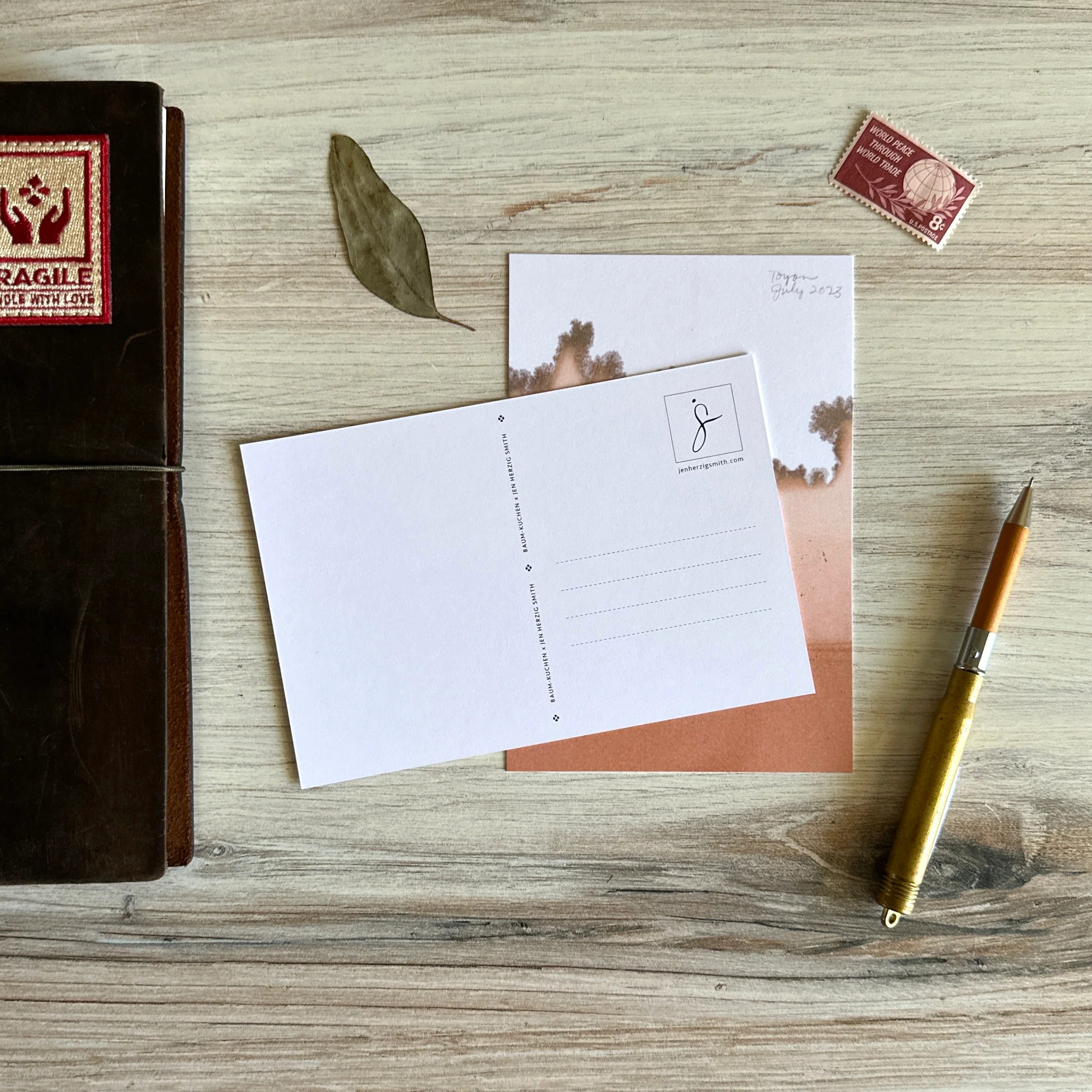[BK Original Postcard] "Toyon" by Jen Herzig Smith - Image 3