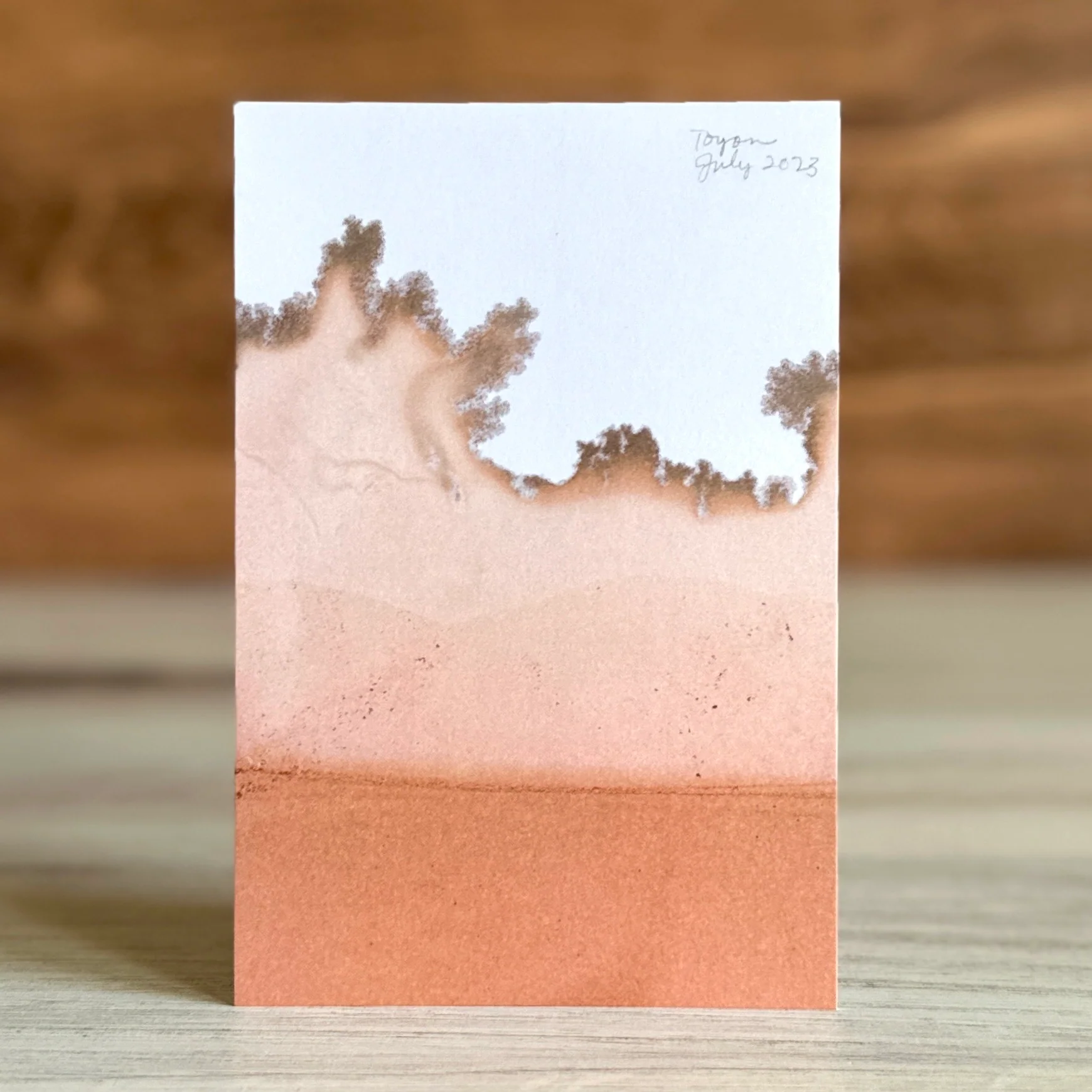 [BK Original Postcard] "Toyon" by Jen Herzig Smith - Image 5