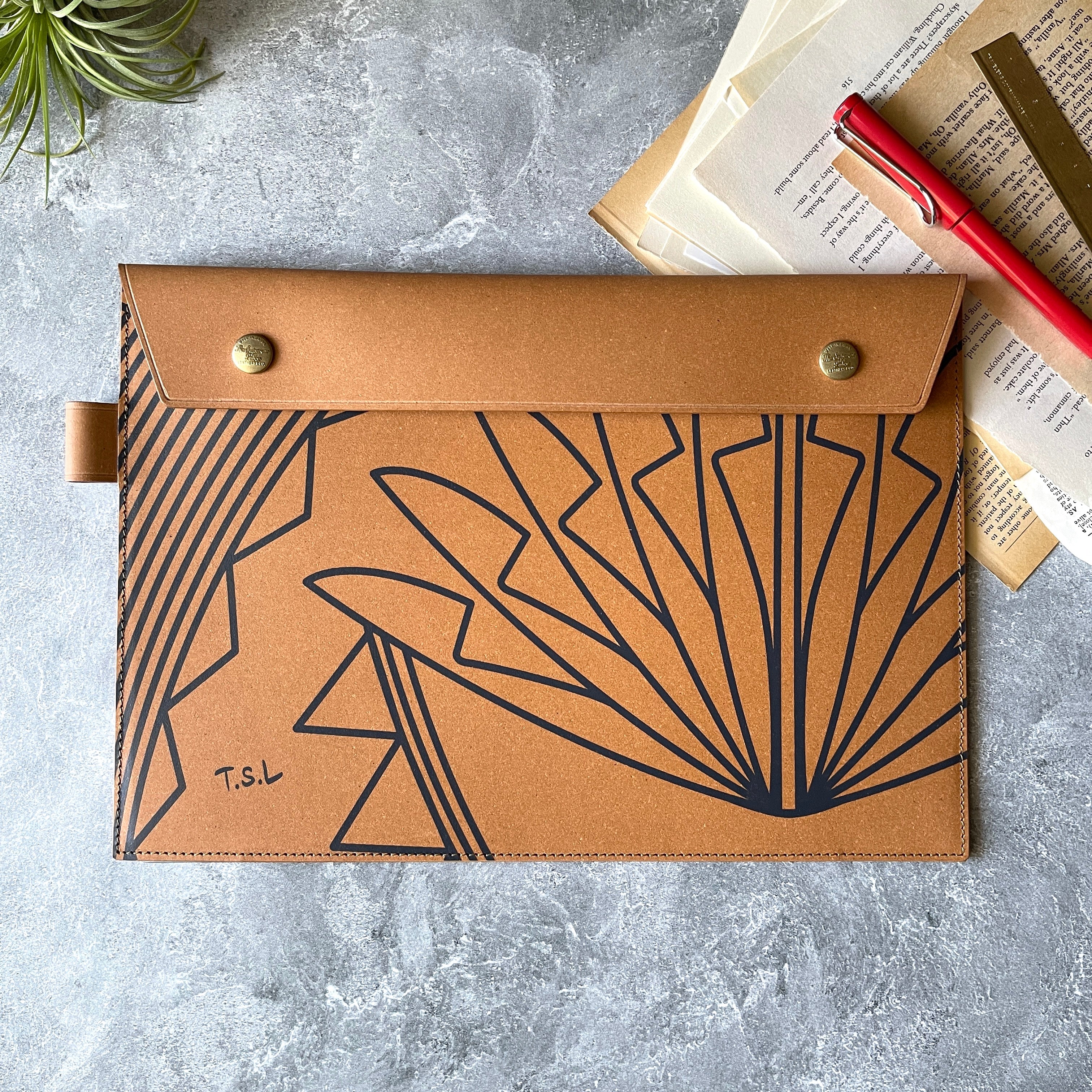 [TSL] Recycled Leather Document Case - Image 5
