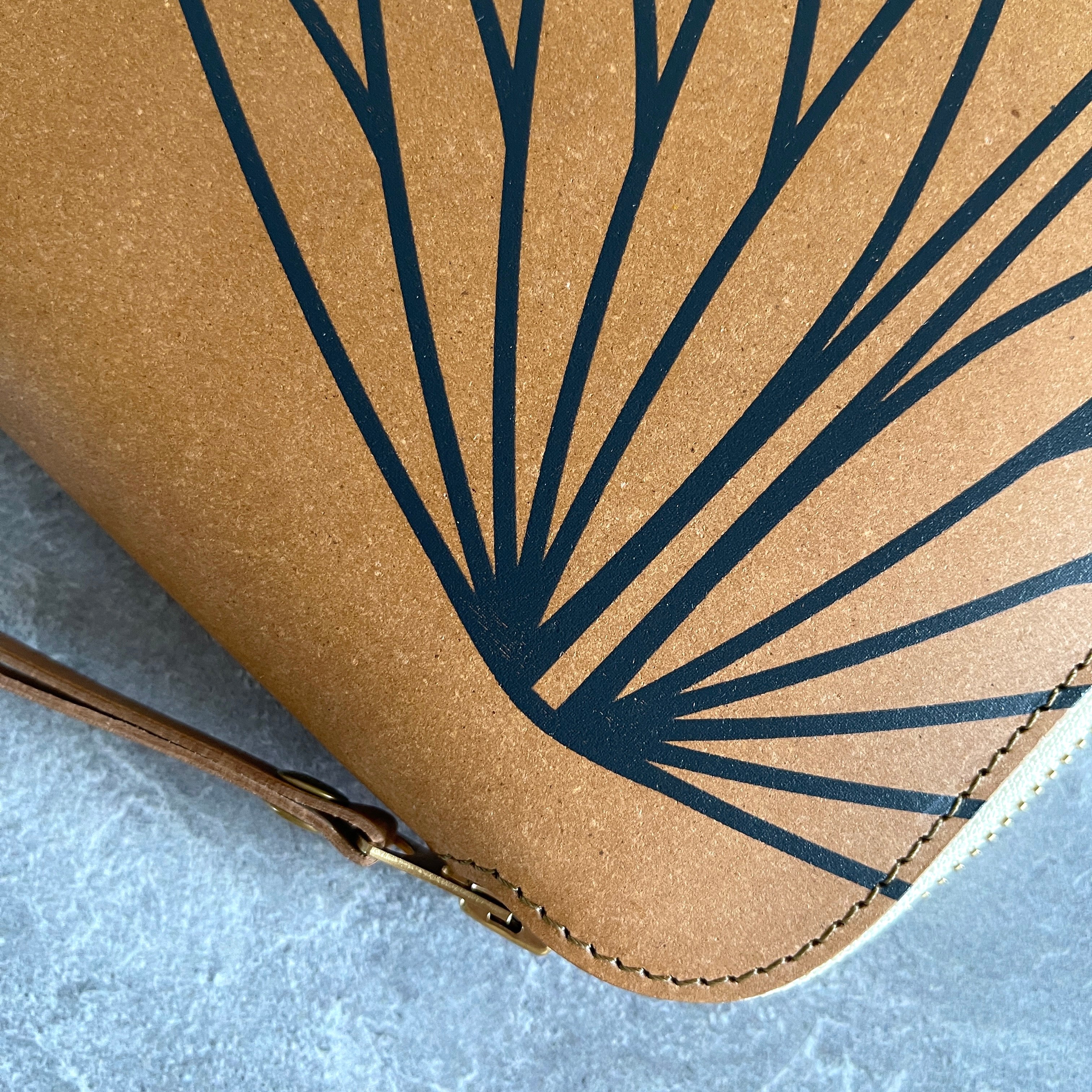 [TSL] Recycled Leather Zip Organizer // Dark Navy - Image 15