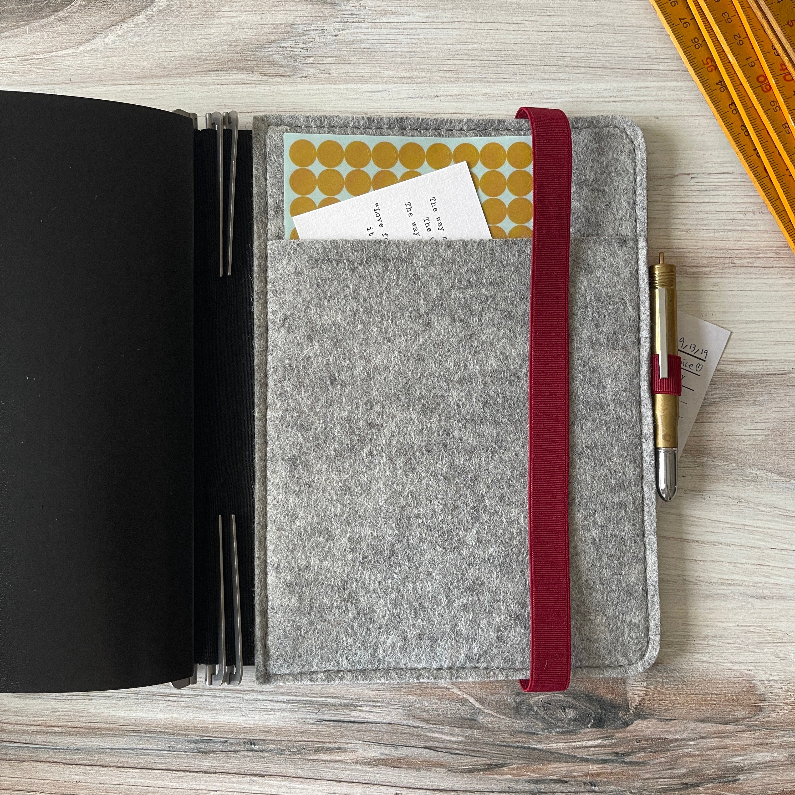 [Roterfaden] BS_20 // Dark Brown (A5) - Image 9
