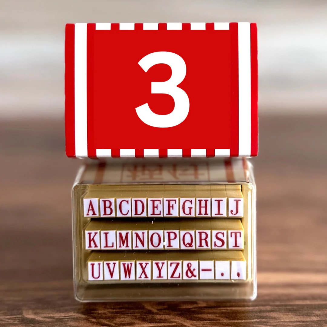 [Shachihata] Alphabet Stamp - Image 9