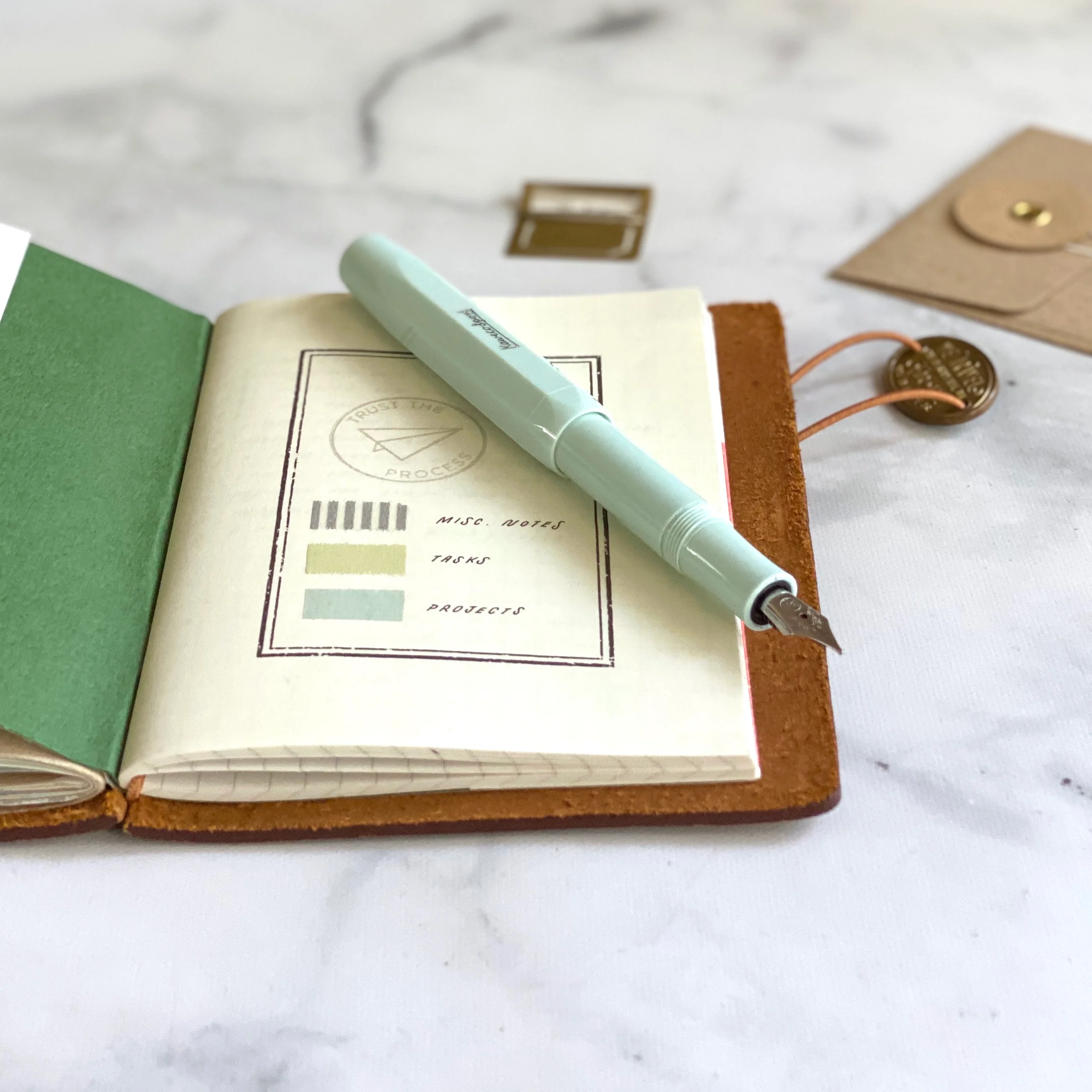 [Kaweco] Skyline Sport Fountain Pen // Mint - Image 6