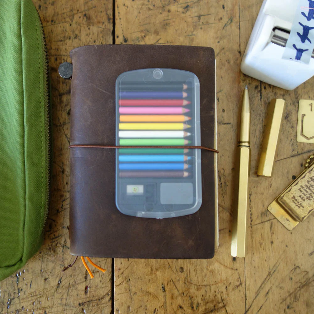 [TRC] Traveler's Notebook // Brown (PASSPORT) - Image 17