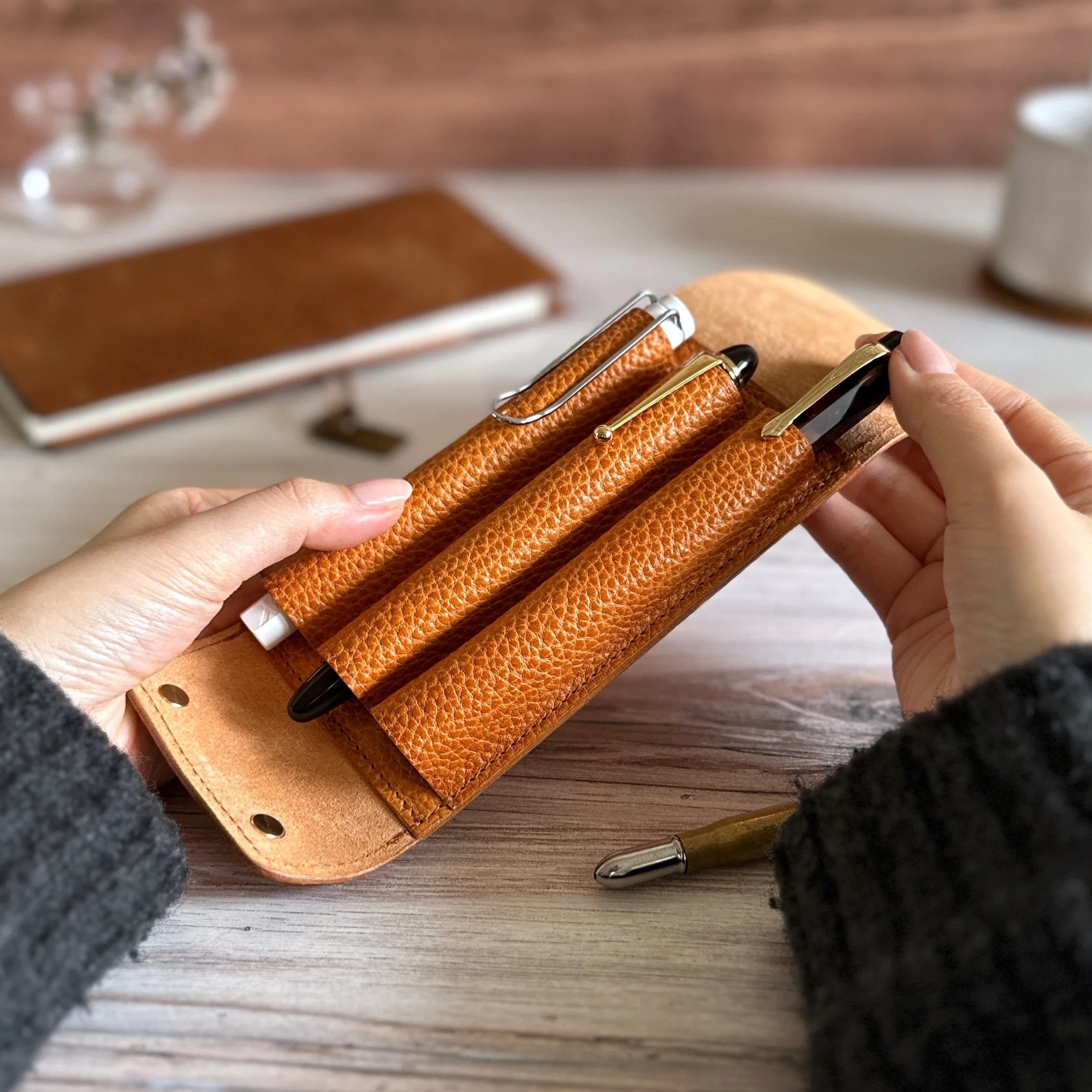 [TSL] Toscana Fountain Pen Case (3 pens) - Image 3