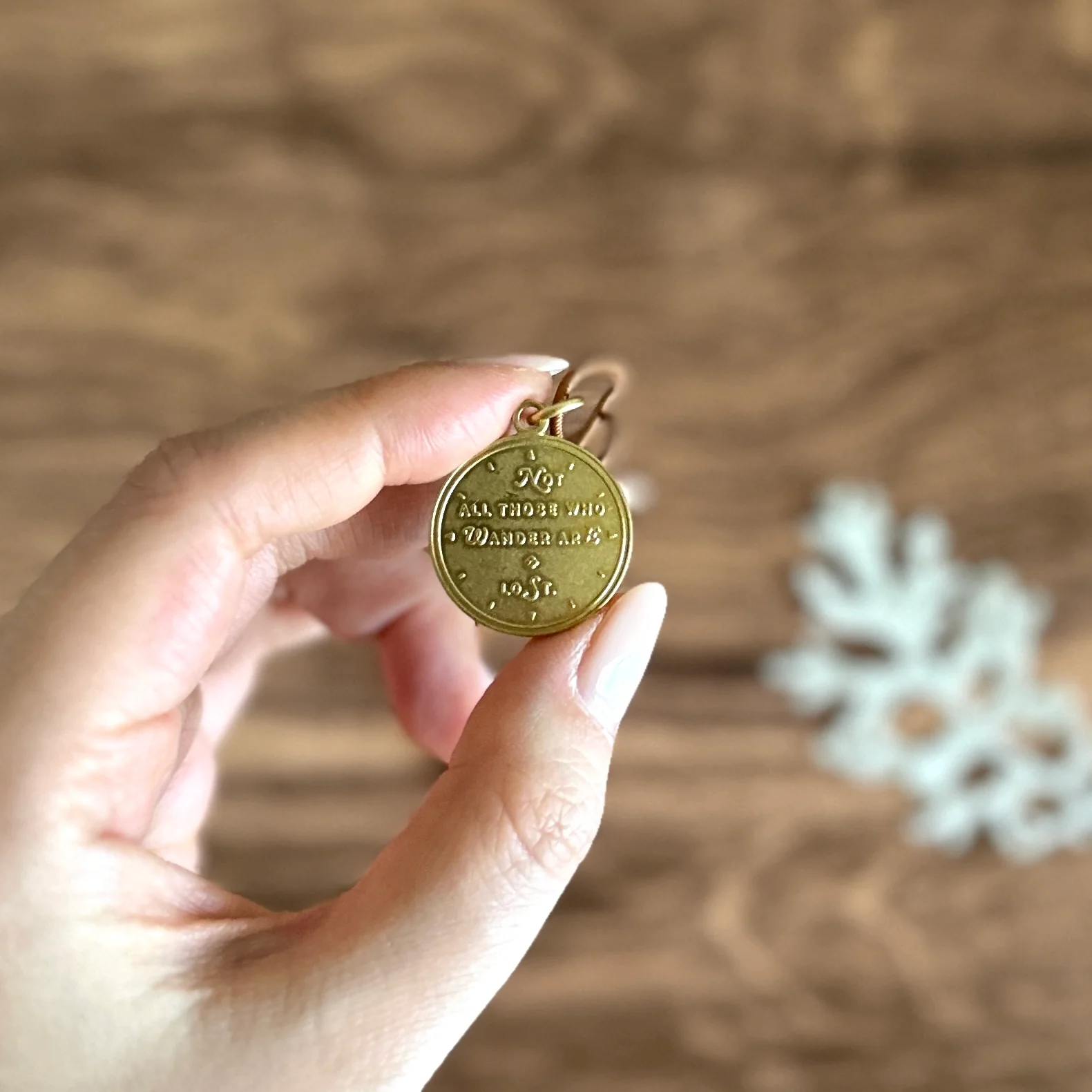 [BK Original Brass Charm] Not All Those Who Wander are Lost - Image 7