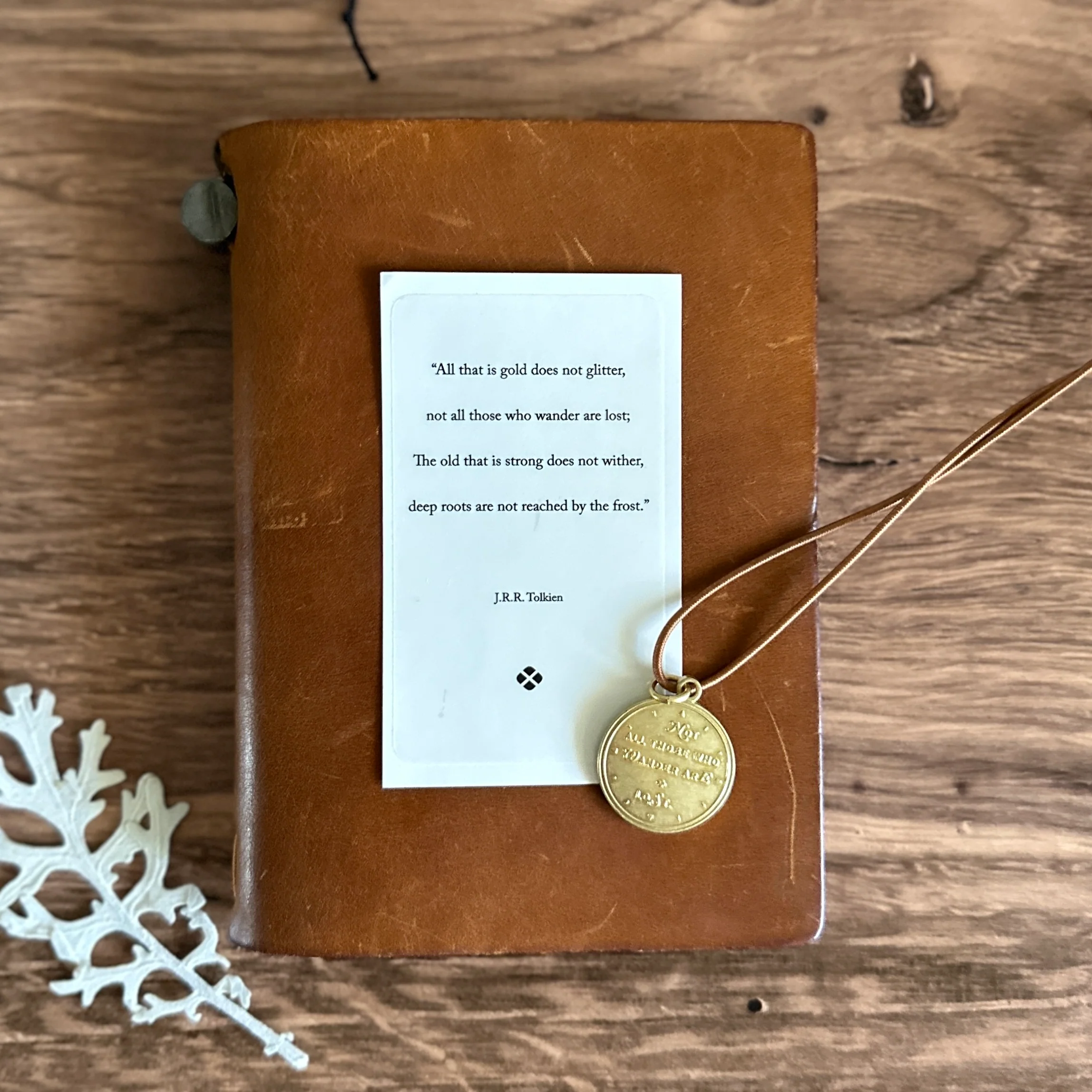 [BK Original Brass Charm] Not All Those Who Wander are Lost - Image 9