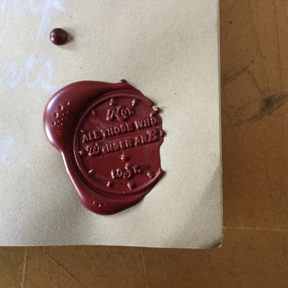 [BK Original Wax Seal] Not All Those Who Wander are Lost - Image 3