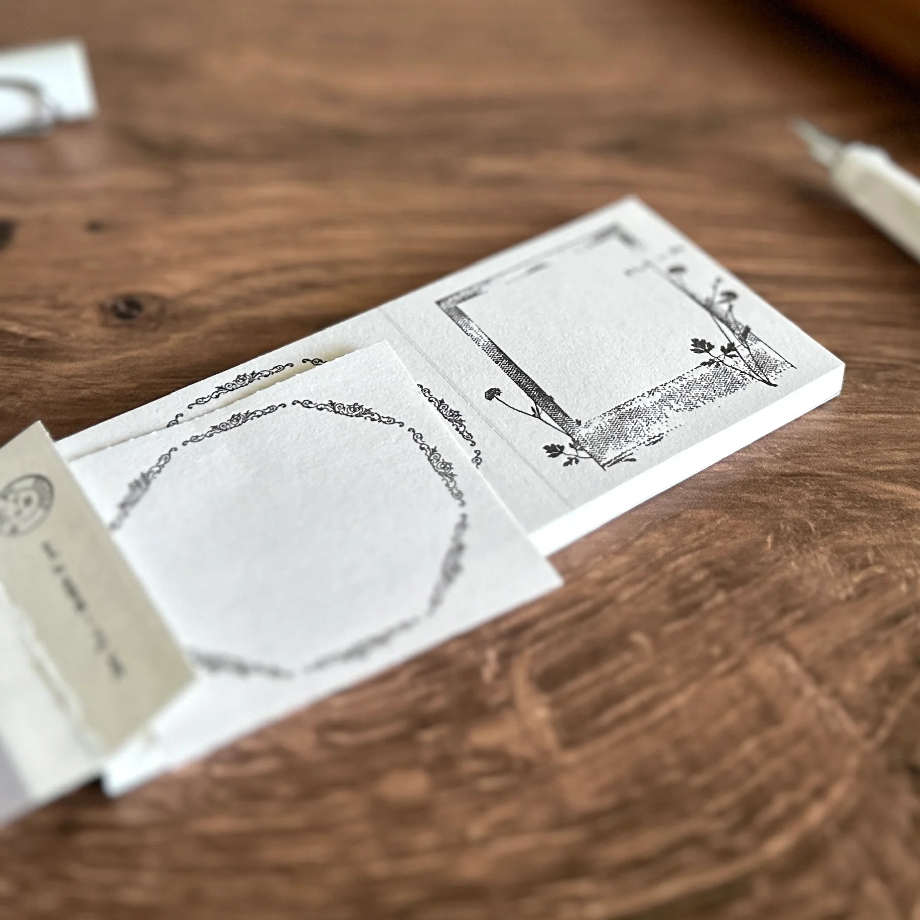 [Yohaku Letterpress Memo Pad] Collection - Image 5