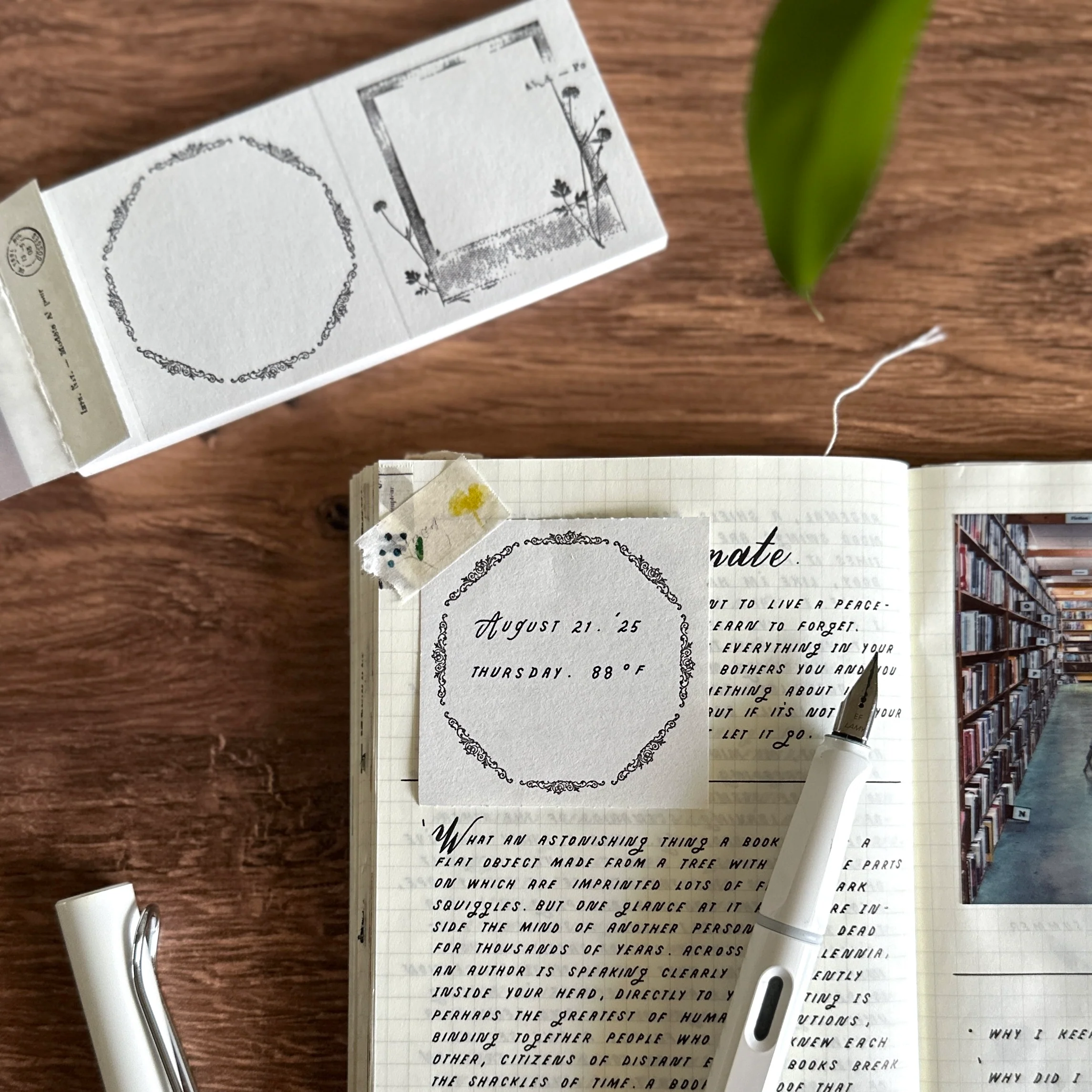 [Yohaku Letterpress Memo Pad] Collection - Image 6