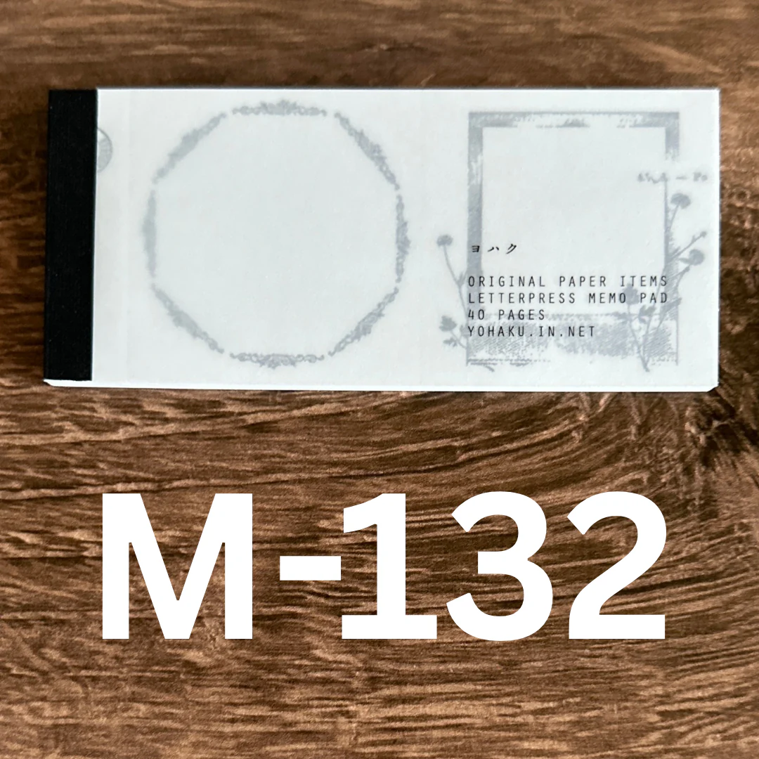 [Yohaku Letterpress Memo Pad] Collection - Image 8