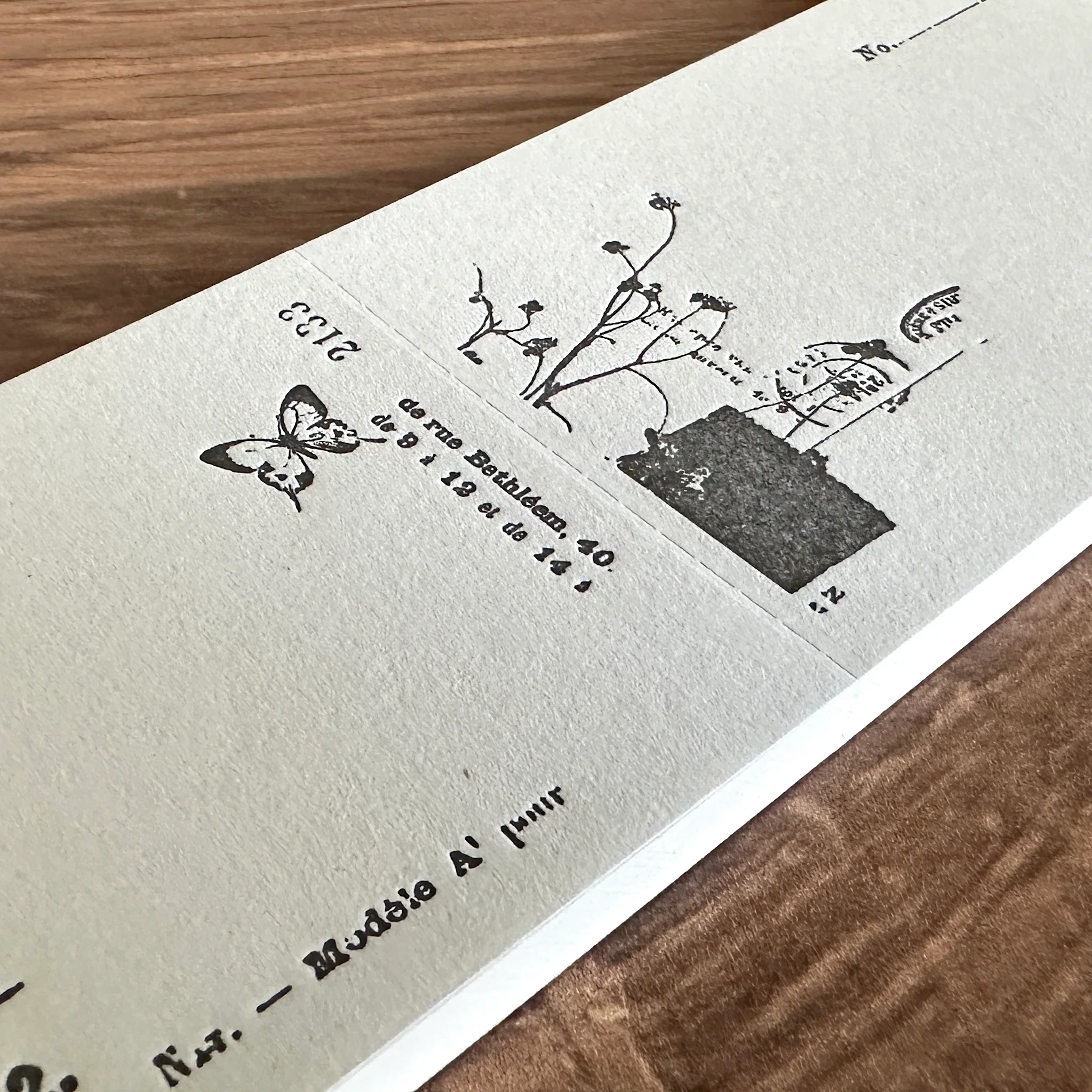 [Yohaku Letterpress Memo Pad] Nostalgy - Image 6