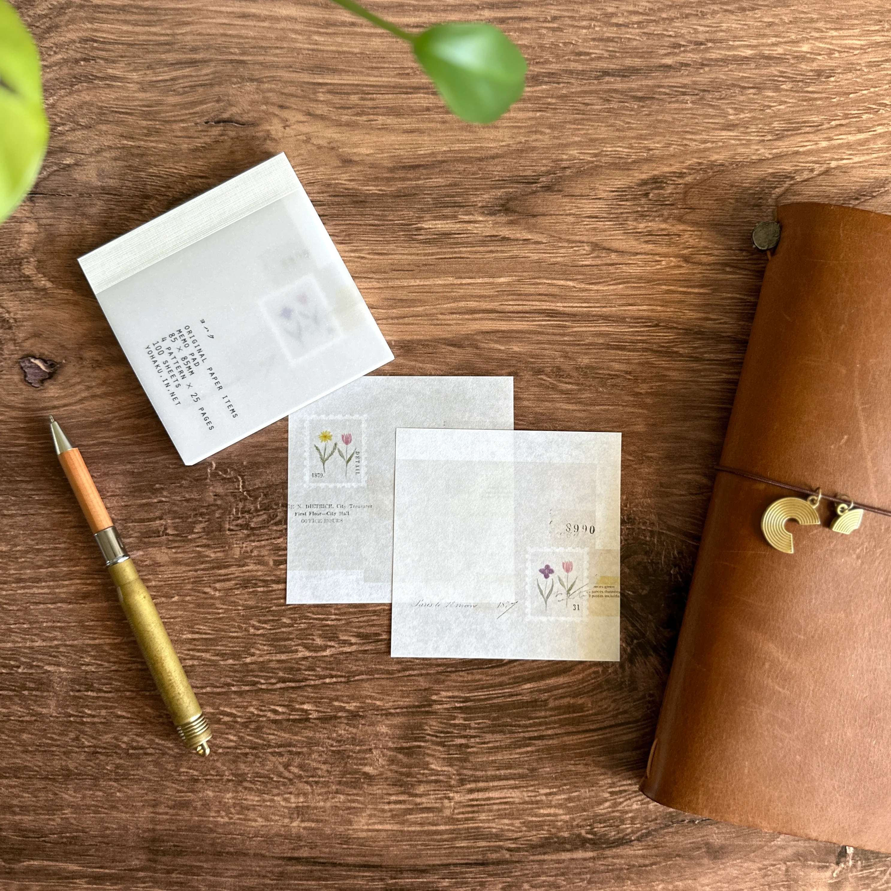 [Yohaku Memo Pad] Garden - Image 3