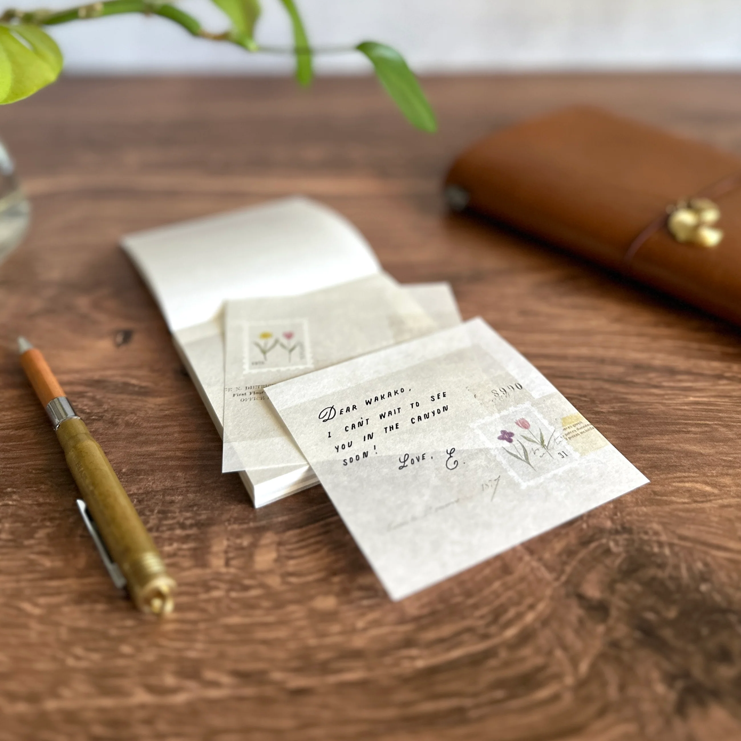 [Yohaku Memo Pad] Garden - Image 4