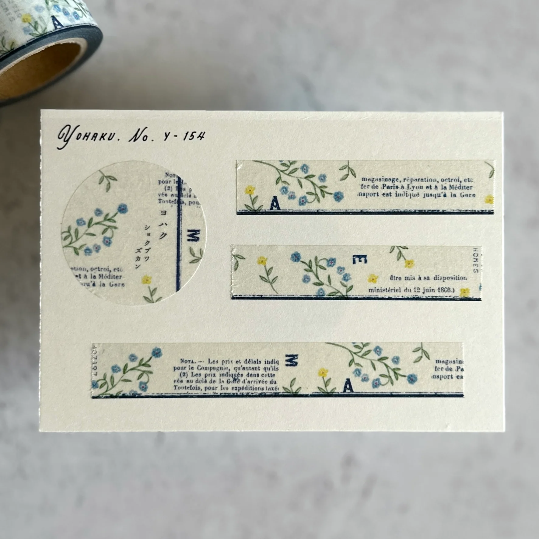 [Yohaku Tape] Botanical Encyclopedia - Image 3